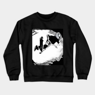 High Flying Air Stunts - Stunt Scooter Rider Crewneck Sweatshirt